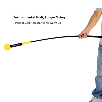 Golf Swing Training Aid Golf Warm-up Rod Practices Golf Stic