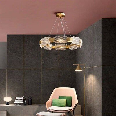 Led Glass Luxury Pendant Lights Interior Lighting Fixtures