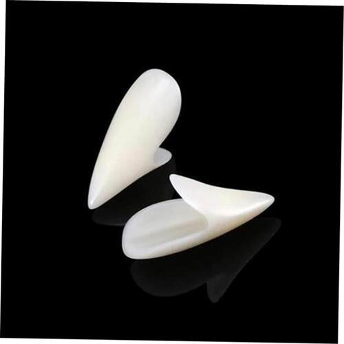 Halloween Fangs Vampire Teeth Dentures Artificial Elf Ears W