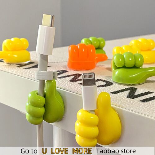 10Pcs Self-Adhesive Wall Decoration Hook Creative Silicone T