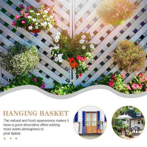 Wicker Fruit Basket Wall Hanging Large Eggs to Decorate