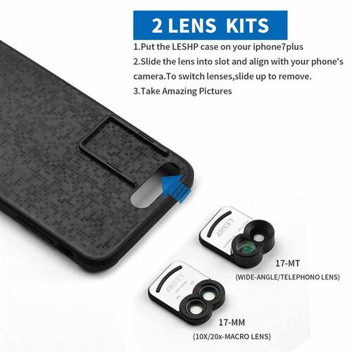 Convenient Simple Usage 10X 20X For Macro Len 3X Telephoto W
