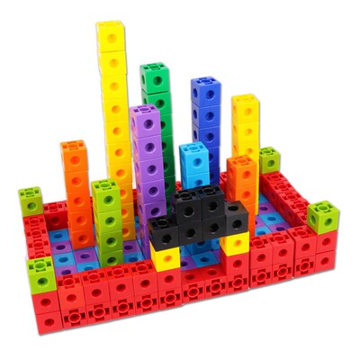 100pcs Numberblocks Multilink Linking Counting Cubes Snap