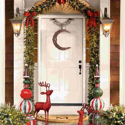 Halloween Wreath Smilax Glabra Rattan DIY Material Hand
