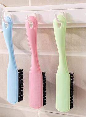 Long Handle Stiff Bristle Shoe Cleaning Brush, Plastic Shoe