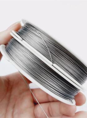 0.3~1.0mm Thin Stainless steel wire Beading Rope Cord Thread