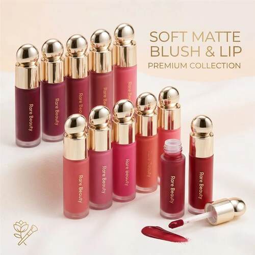 Rare Beauty Happy Joy Lucky Love Liquid Blush Silky and Glid