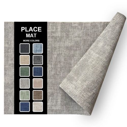 Faux Leather Heat Resistant Placemats table dinner place mat