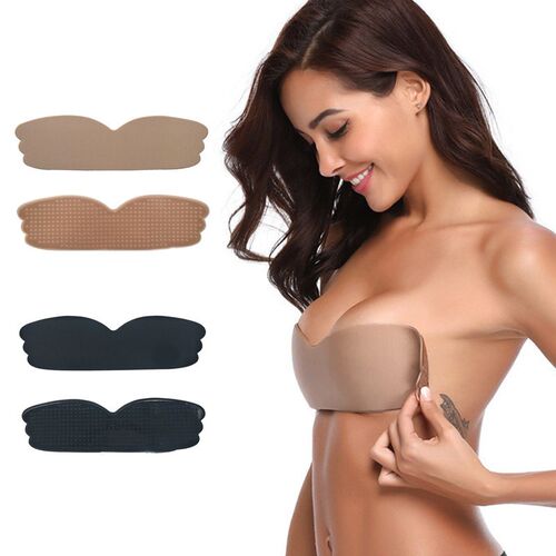 Invisible Bra Strapless Bras Dress Wedding Party Sticky Adhe
