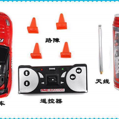 Hot Sale 8 Style Coke Can 1/63 mini drift RC led light Radio