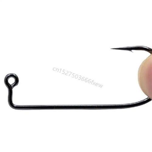 50Pcs Fishing Aberdeen Jig Hook, 90 Degree Jig Hook Set
