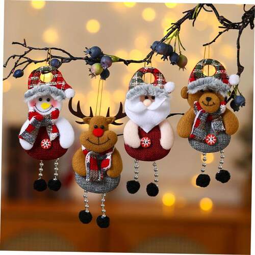Christmas tree decoration for the elderly pendant 圣诞树挂件