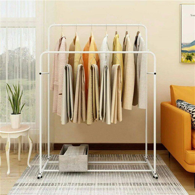 Super Strong Metal Clothing Garment Rack Cloth Hanger Displa - 实物图