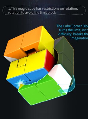 MoYu Puppet 2x2 3x3 Bandaged Magic Cube Meilong 2x2x2 3x3x3