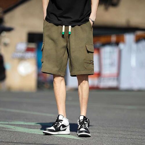 New Large Size Workwear Shorts Mens Summer Mens Shorts Loo