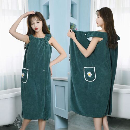 Women summer suspender shower skirt\wrap bathrobe,bath towel