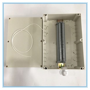 30p端子盒 室内外交换电机电缆过线盒工控盒电缆接线盒电机分线盒