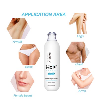 Hair Removal Spray for women 2 in 1 Inhibitor Silky Permanen