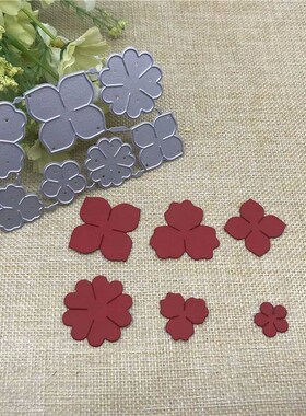 Flowers metal cutting dies cut die mold Christmas flower lea