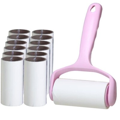 Roller dust remover clothes lint stick hair eliminate Debris