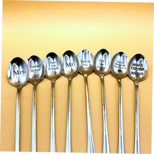Coffee Spoon Long Handle Coffee Tea Ice Cream Tableware