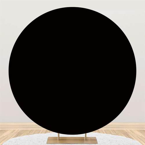 Solid lor Elastic Band White Round Black Green Curtain Birth