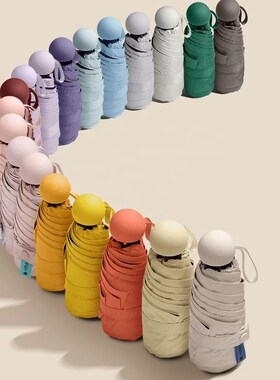 Ultralight And Compact Portable Capsule Umbrella UV Protecti