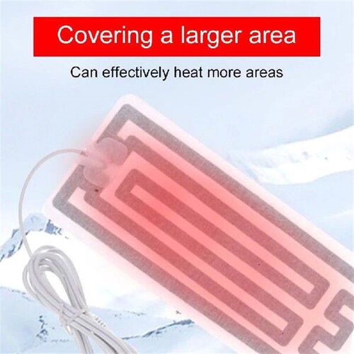 2Pcs 5V USB Heating Pad USB Heating Film Portable Cloth
