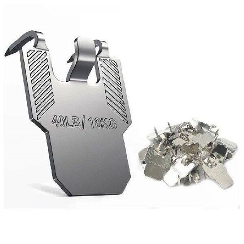 AD30-Claw Picture Hangers 40Pcs For Drywall- No Damage Wall
