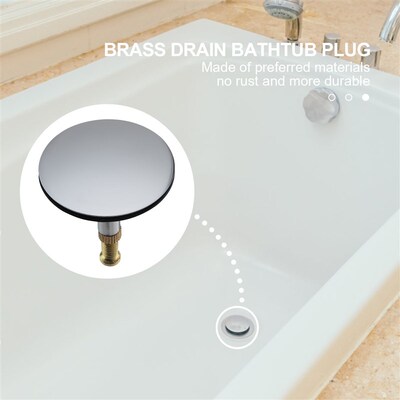 45mm Bathtub Plug Bath Pop Up Waste Plug Kitchen Sink Water