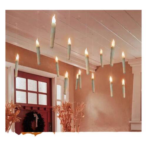 12pc LED Candles with Remote Control Witch Halloween电子蜡烛