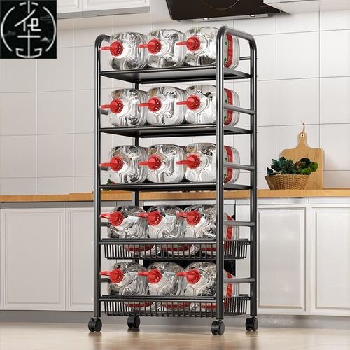 Trolley, kitchen rack,vegetable basket, toilet storage rack