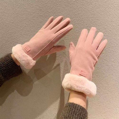 Gloves Womens Winter Windproof Warm Gloves Touch Screen Thi