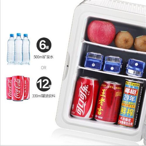 车载家用迷你小冰箱4L/6L/10L/22L/车家两用小型宿舍办公冷藏柜箱