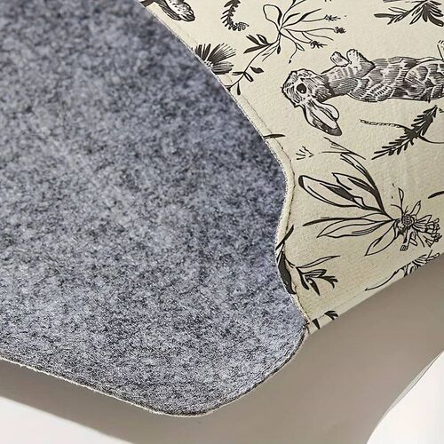 Rabbit print pattern laptop bag with soft laptop fabric ver,