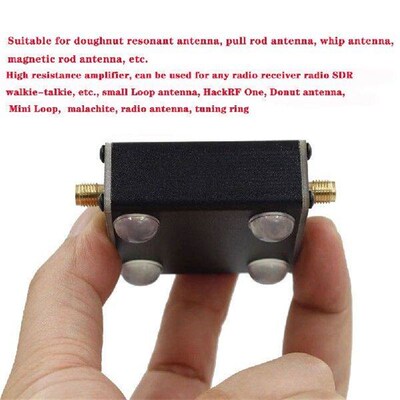 High Impedance Amplifier Donut Antenna 1Hz-300MHz Circular
