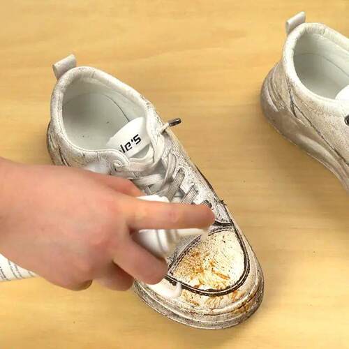 Shoe Whitener Cleaning Foam Cleaner For White Shoes Whiten C