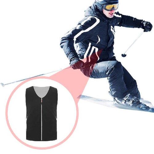 USB Heated Vest Winter Waistcoat Electric Heating Thermal