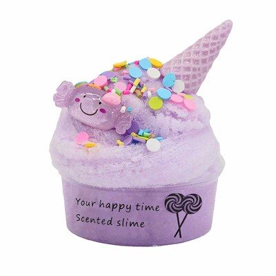 DIY Butter Slime Fruit Kit Soft Non-sticky Cloud Slime Scent