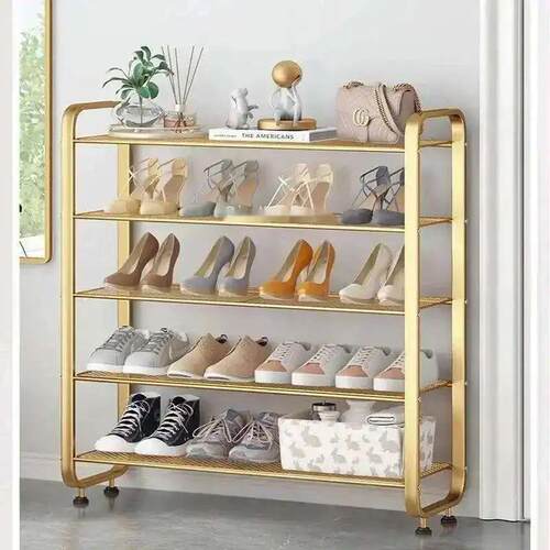 Modern shoe rack balcony hallway multi-layer iron plant flow