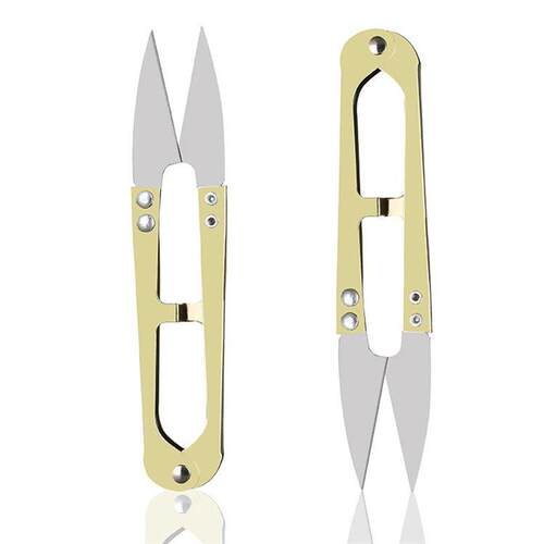 Household scissors, U-shaped spring scissors, embroidery sci