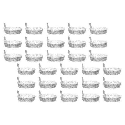 30 Pcs Weighing Ship Working Lab Pan Equipment Boat Weights