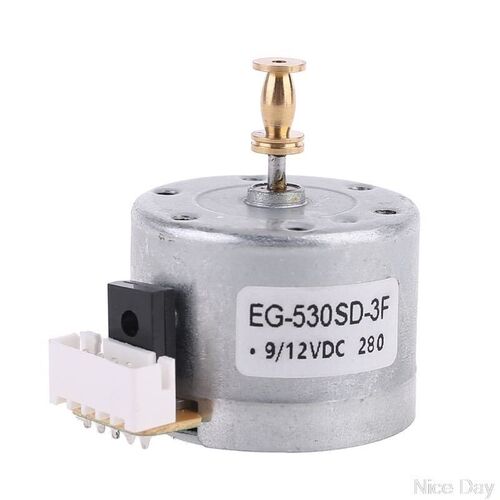 Vinyl Record Player Motor EG530SD-3F DC5-12V 3-Speed 33/45/7