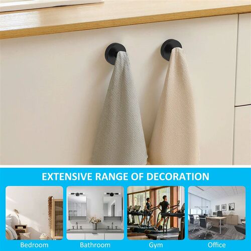 New 4Pcs Suction Cup Hooks Holds up to 15lbs Suction Hook Re