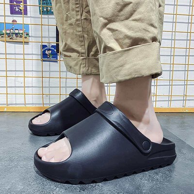 602 Summer New Large Size Coconut Slippers Fashionable Outwe