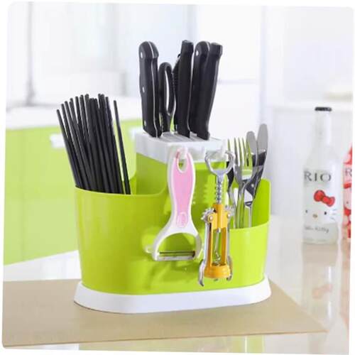 chopsticks holder drain rack knives forks spoon box plastic