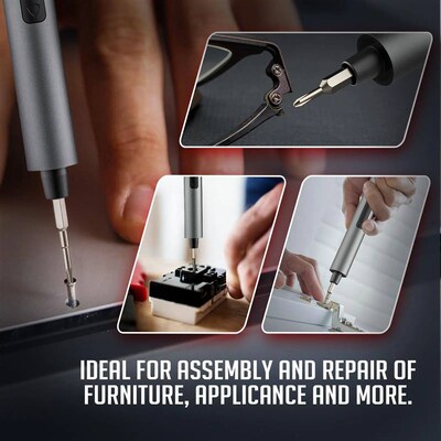 75 in 1 Precision Electric Screwdriver Set Cordless Magnetic