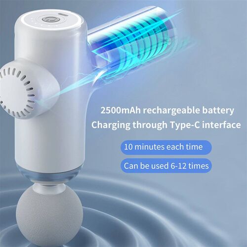 new generation portable 4-head mini wireless massage towel w