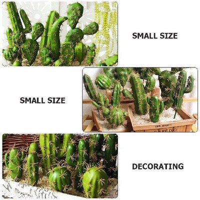 Garland Artificial Cactus Miniature Decoratives Simulated