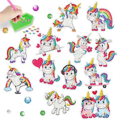 Childrens Diamond Painting Handmade DIY Diamond Stickers